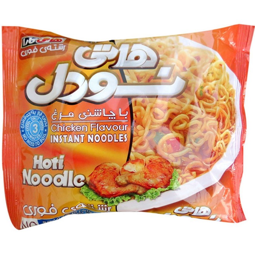 هاتی نودل 77 گرمی 1عددی با طعم مرغ  