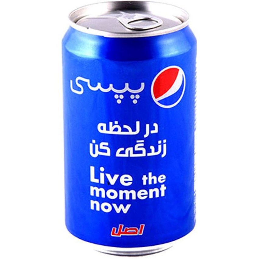 نوشابه پپسی کولا قوطی 330  