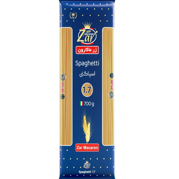1.7 رشته زر ماکارون (700گرم)  