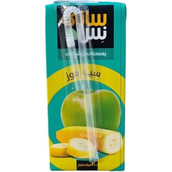 آبمیوه سیب موز (200cc) سانی نس