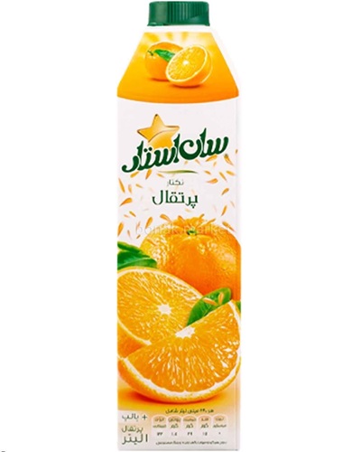 آبمیوه پرتقال پالپی  (1lit) سان استار