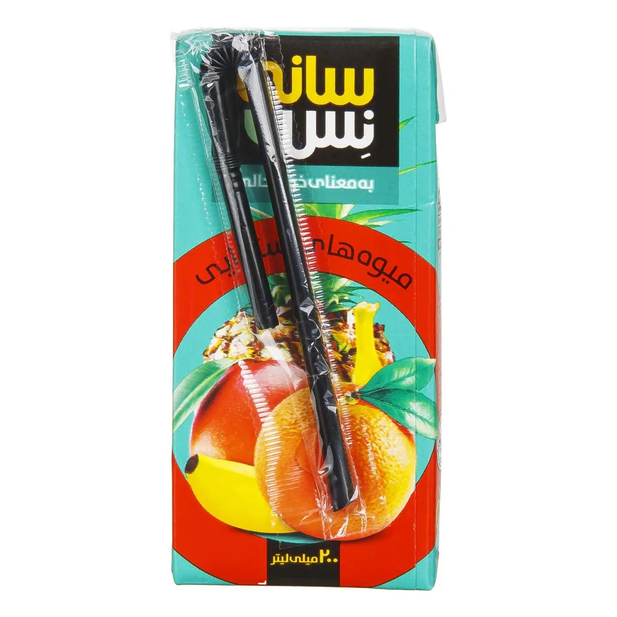 آبمیوه میوه های استوایی (200cc) سانی نس