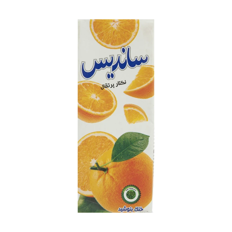 نکتار ساندیس پرتقال (200cc)  