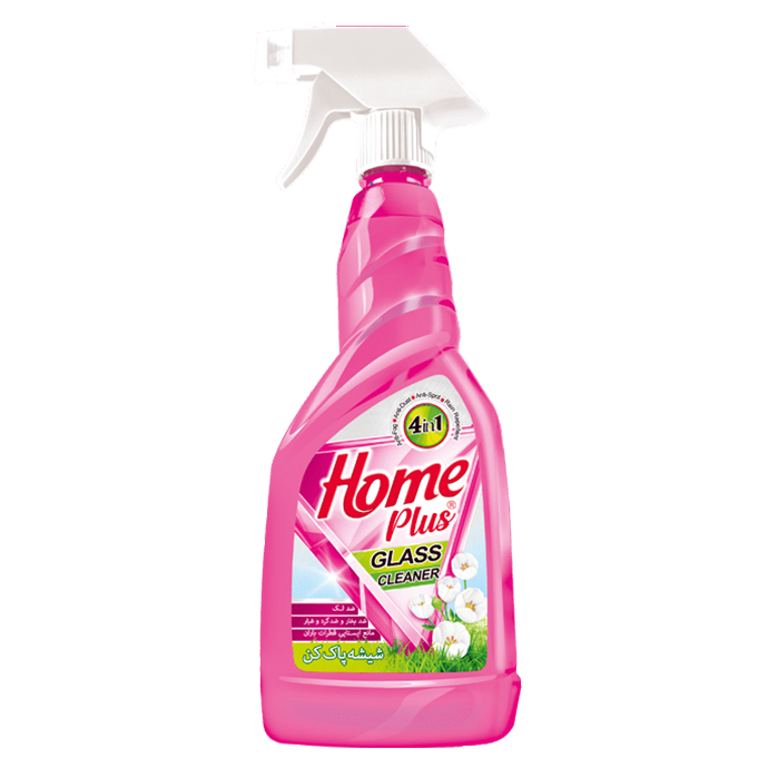 شیشه پاک کن 500 میل صورتی هوم پلاس  