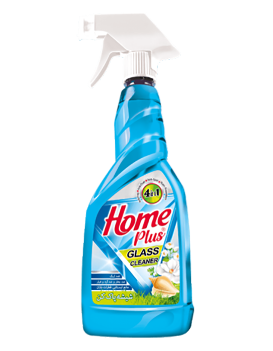 شیشه پاک کن 500 میل آبی هوم پلاس  