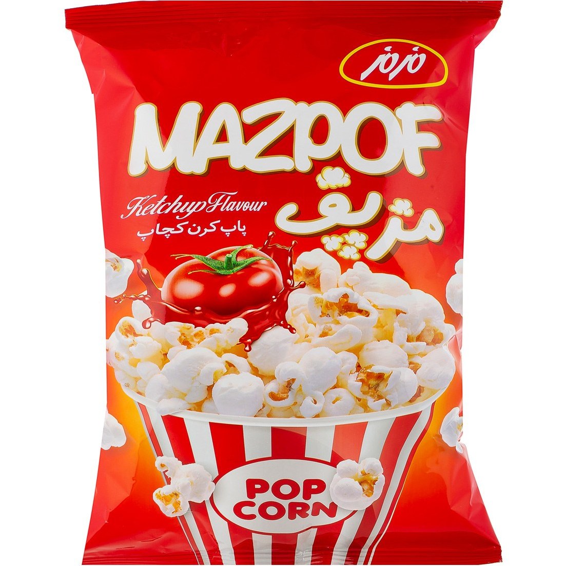 مزپف پاپ کرن کچاپ مزمز 18 گرم  