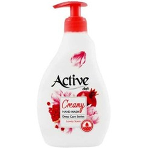 مایع دستشویی کرمی اکتیو (350گرم) Deep Care صورتی