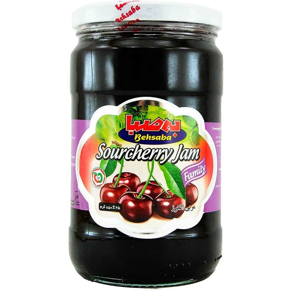 مربا آلبالو به صبا (830گرم)  