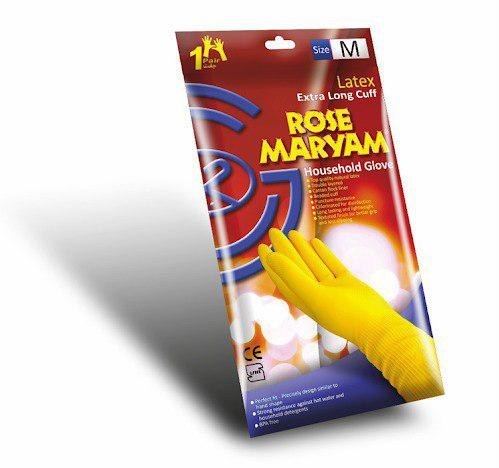 مدیوم M دستکش رز مریم ساق بلند   