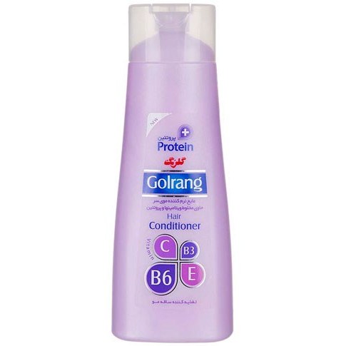 مایع نرم کننده مو ویتامن پروتئین بنفش (300گرم) گلرنگ