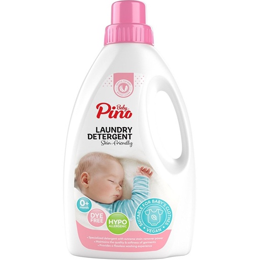 مایع لباسشویی نوزاد و کودک پینوبیبی (1000گرم) صورتی