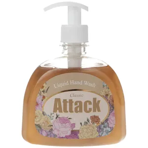 مایع دستشویی فوم 500cc سفید/طلایی کلاسیک اتک  