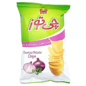 چیپس پیاز جعفری متوسط چی توز  