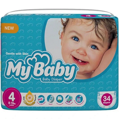 مای بی بی آبی اکو 4 6*34 