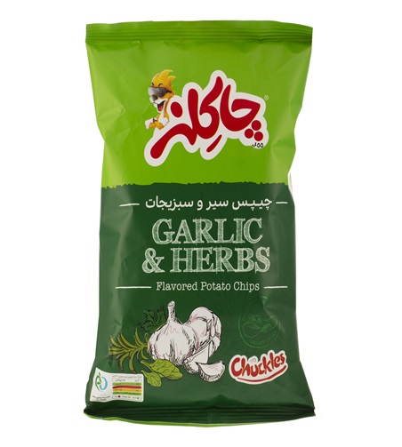 چیپس سیر و سبزیجات  (70گرم) چاکلز