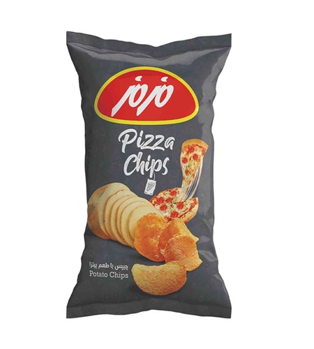 چیپس پیتزا مزمز 60 گرم  