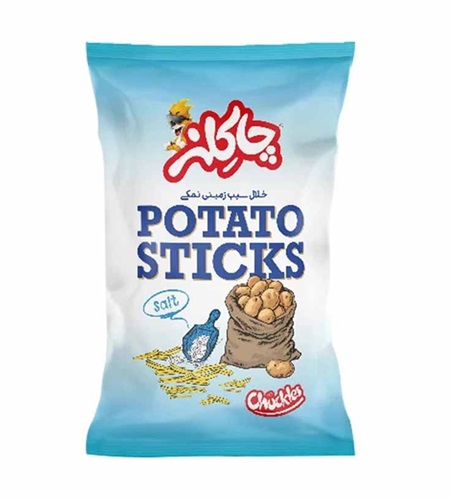 چیپس خلالی نمکی  (65گرم) چاکلز