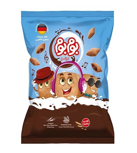 غلات صبحانه بوم بوم (55گرم) مینو  