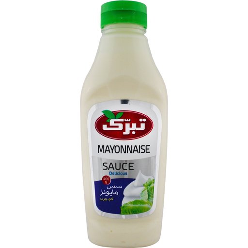 سس مایونز کم چرب 400 گرمی تبرک  