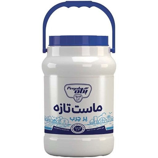 ماست دبه 1600 گرم پرچرب پگاه  