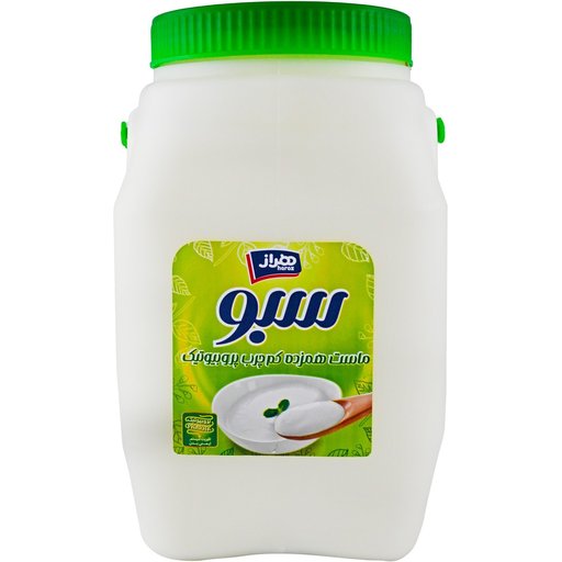 ماست سبو کم چرب 1800 گرمی هراز  