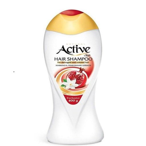 شامپو موی سر اکتیو مخصوص موهای رنگ شده و آسیب دیده (400ml) 