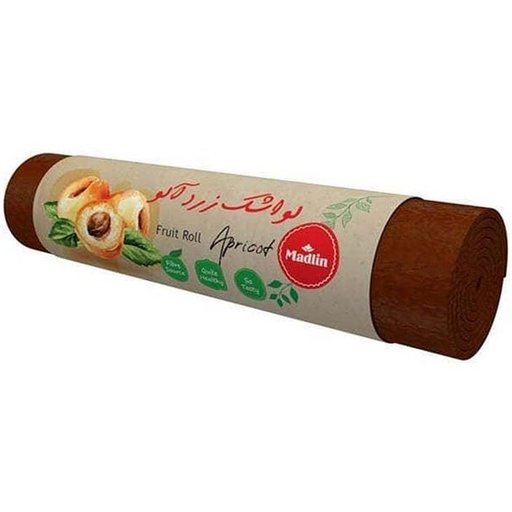 لواشک رولی زردآلو مادلین (100گرم) 