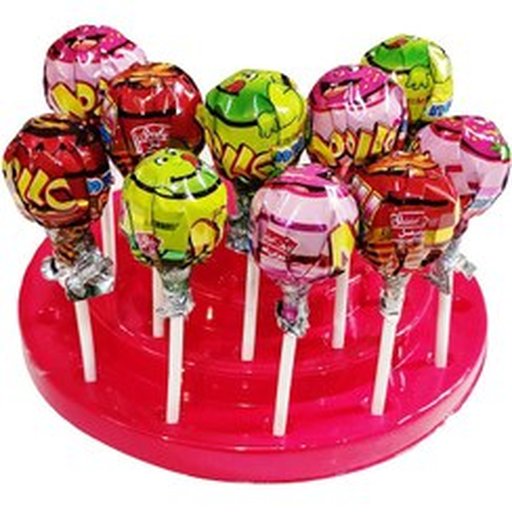 آبنبات چوبی کپل شیری با استند   