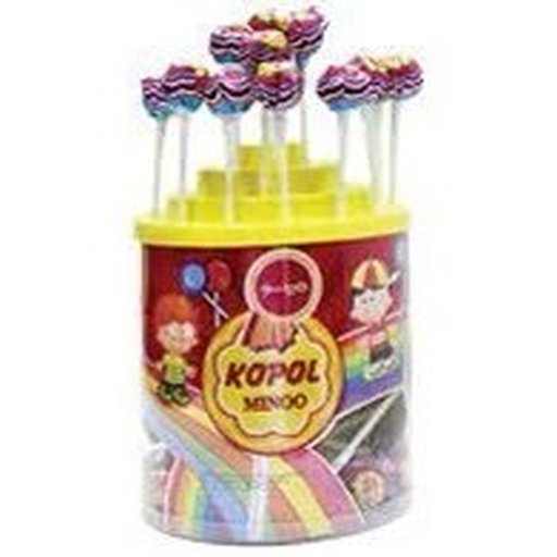 آبنبات چوبی کپل میوه ای با استند   