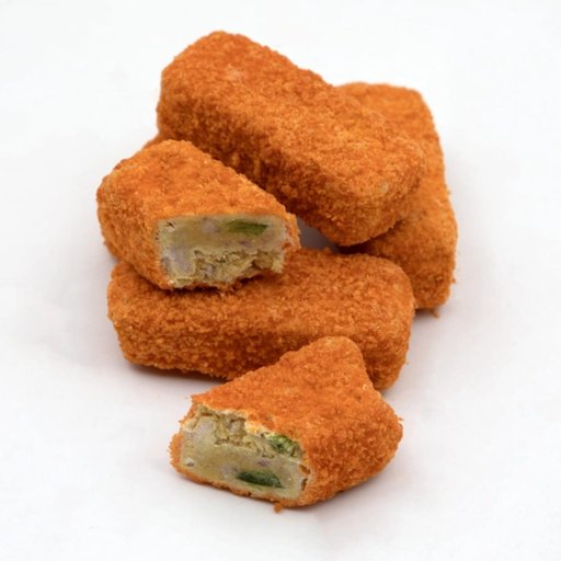 کراکت آماده مرغ و پنیر فله ای 2کیلو  