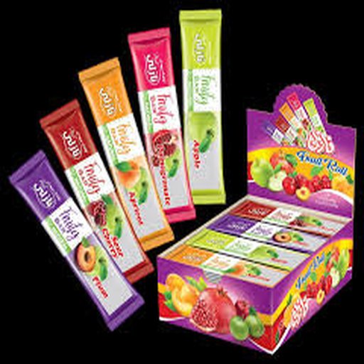 لواشک اسلایدی میوه ای نازلی 85 گرمی 5 طعم  