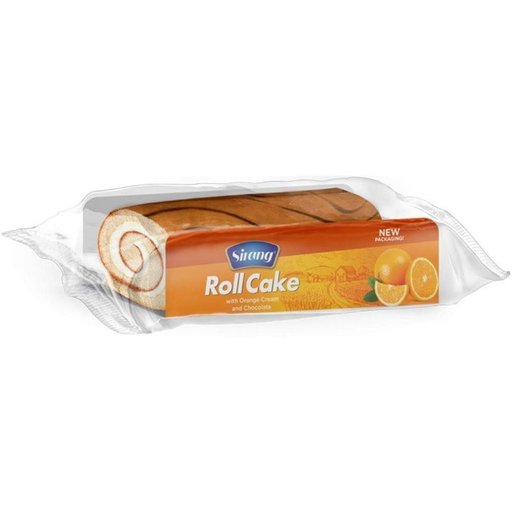 کیک اسفنجی رول پرتقالی سیرنگ (80گرم) 