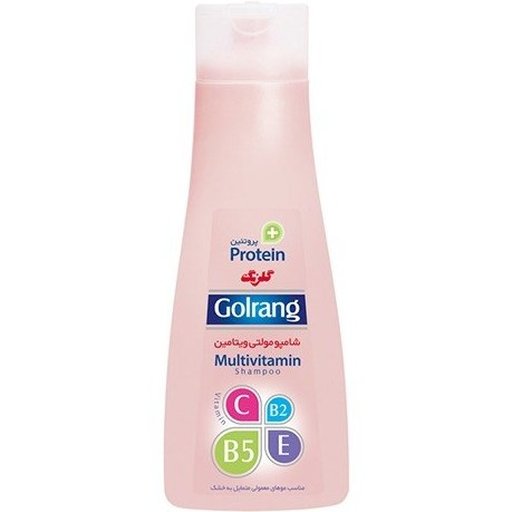 شامپو ویتامین پروتئین معمولی متمایل خشک (900گرم) گلرنگ