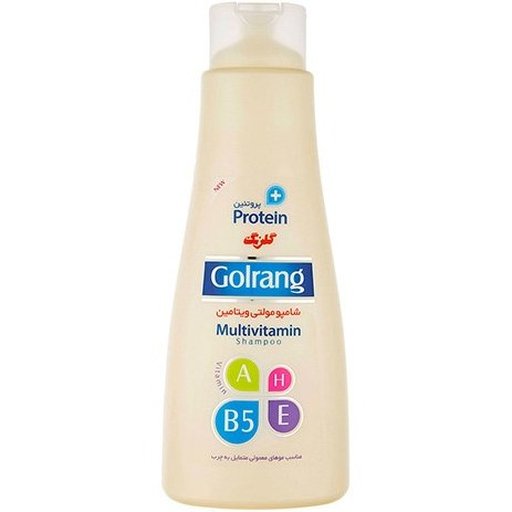 شامپو ویتامین پروتئین معمولی متمایل چرب (900گرم) گلرنگ