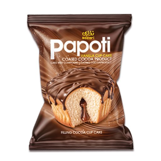 کیک پاپوتی کاکائویی نظری  