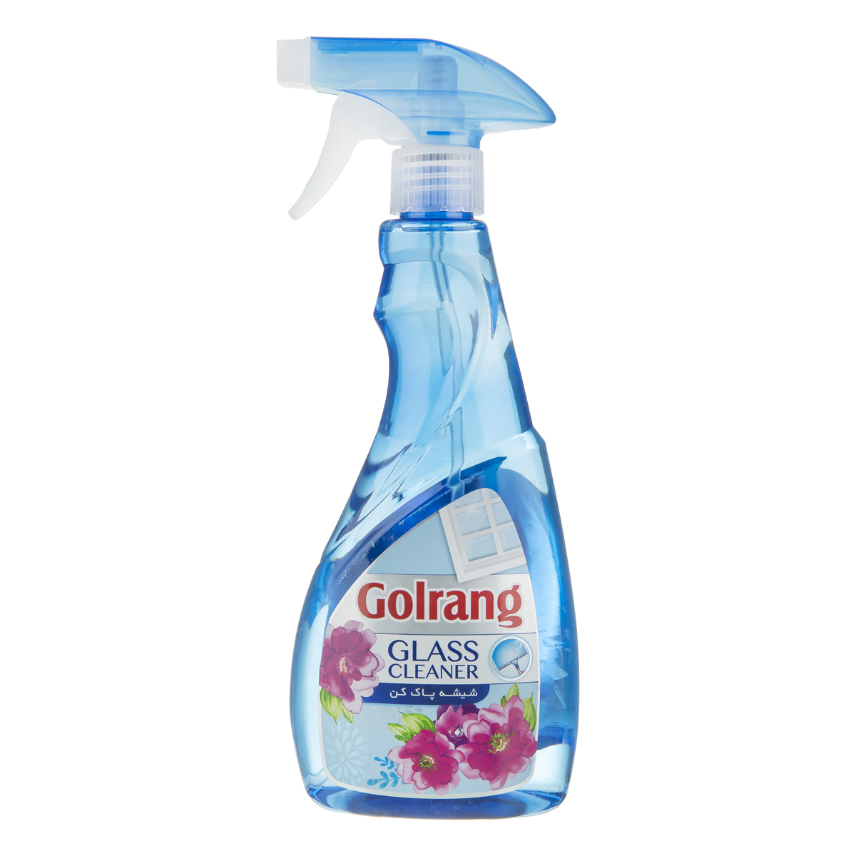 شیشه شوی  آبی گلرنگ (500گرم) 