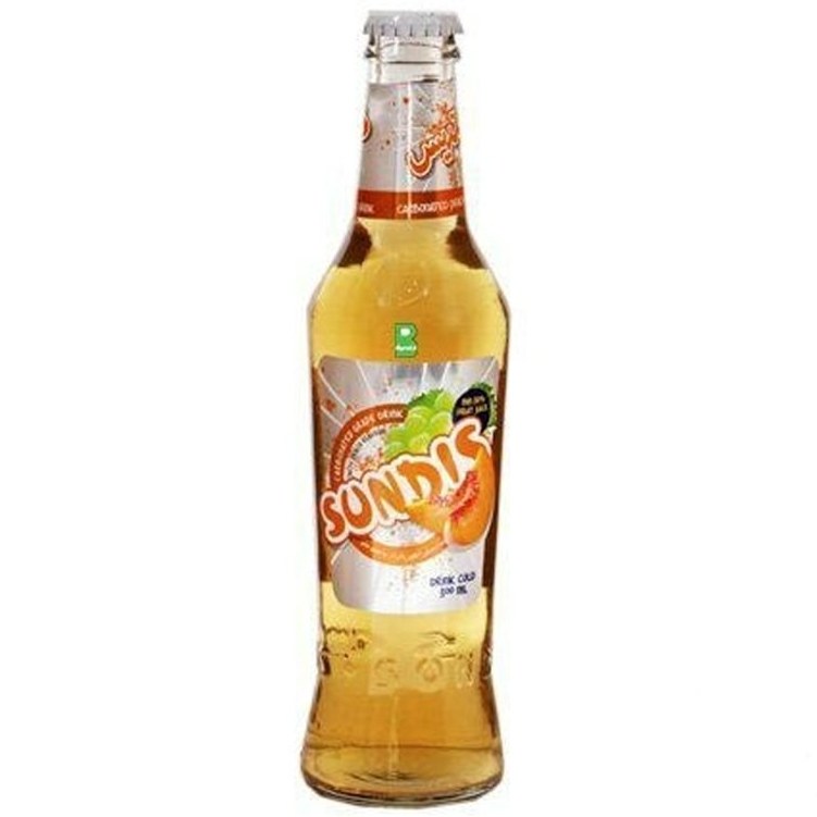 شیشه ساندیس انگور هلو (300cc)  