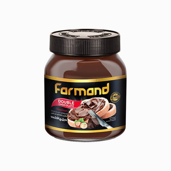 شکلات صبحانه فندقی دبل چاکلت 330 فرمند  