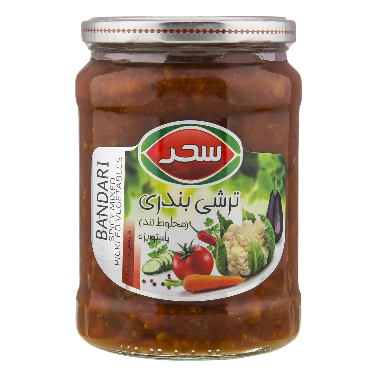 سحر ترشی بندری 640 گرمی  