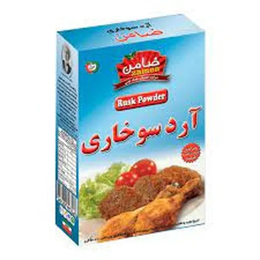 آرد سوخاری جعبه 250 گرم ضامن  