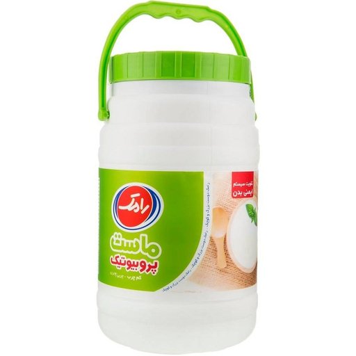 ماست پروبیوتیک کم چرب 1800 گرم رامک  