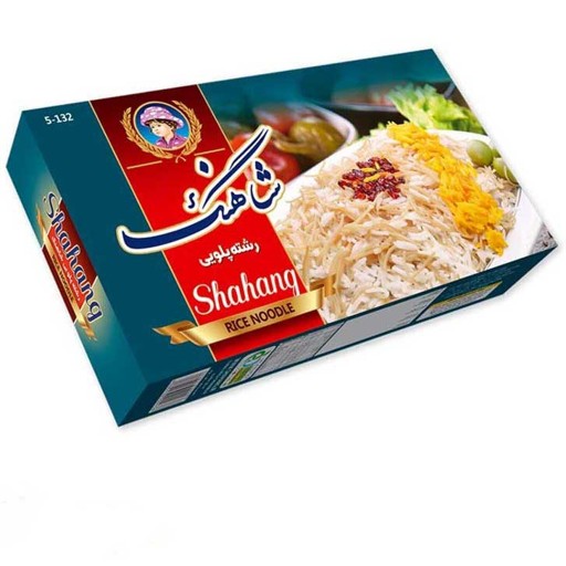 رشته پلویی جعبه ای 400 گرمی شاهنگ  