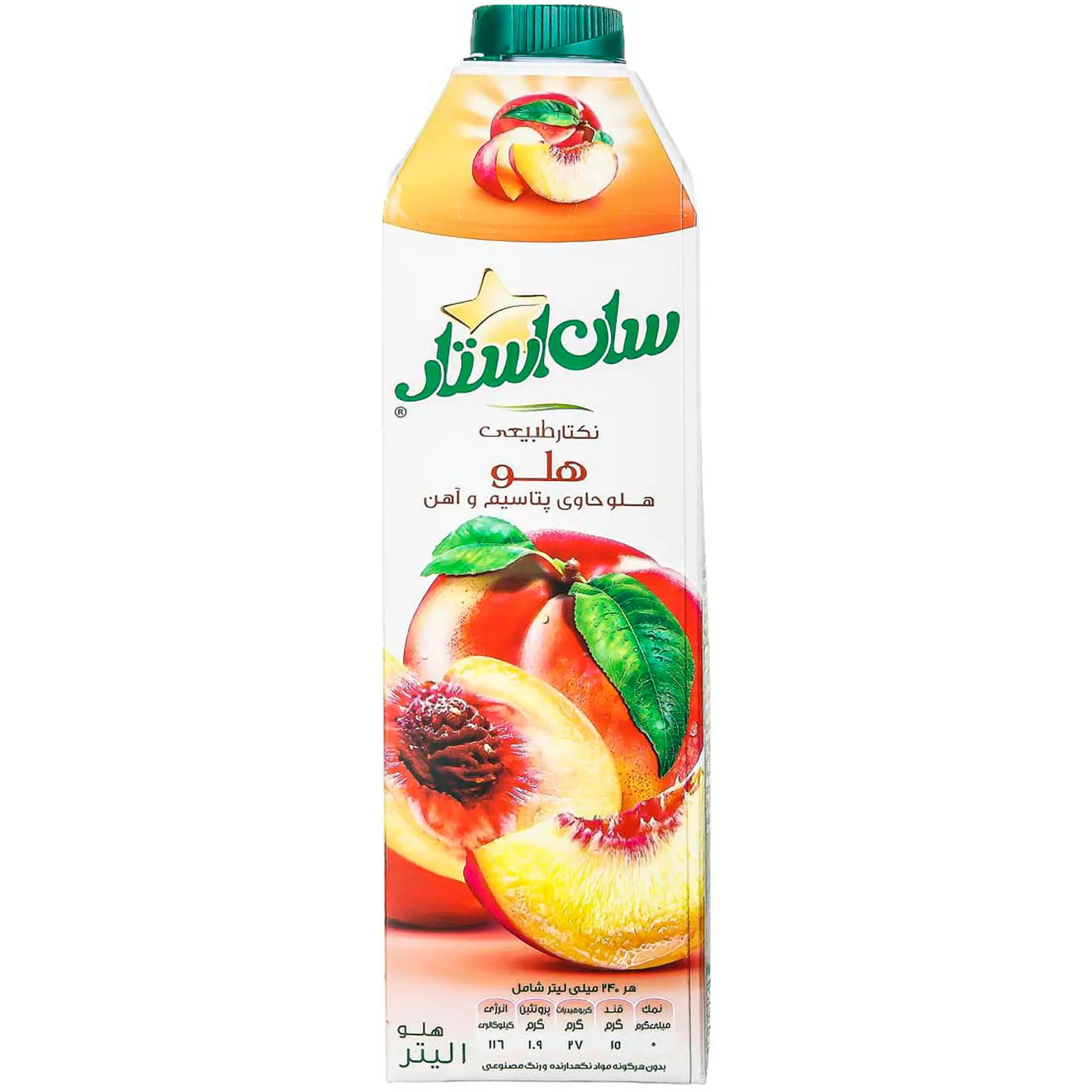 آبمیوه هلو (1lit) سان استار